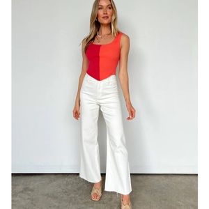 CUTE Color Block Tank Size Medium NWT